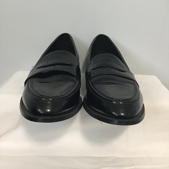 Asos Design Faux Patent Leather Mail Loafer Size 9 - Picture 4 of 11